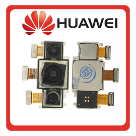 HQ OEM Συμβατό Για Huawei P40, Huawei P 40 (ANA-AN00, ANA-TN00, ANA-NX9, ANA-LX4) Rear Back Camera Module Flex 50MP+8MP+16MP (Grade AAA+++)