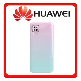 HQ OEM Συμβατό Για Huawei P40 Lite (JNY-L21A, JNY-L01A ) Rear Back Battery Cover Πίσω Κάλυμμα Καπάκι Πλάτη Μπαταρίας + Camera Lens Τζαμάκι Κάμερας Light Pink/Blue (Grade AAA+++)