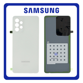 HQ OEM Συμβατό Για Samsung Galaxy A72 (SM-A725F, SM-A725F/DS) Rear Back Battery Cover Πίσω Κάλυμμα Καπάκι Πλάτη Μπαταρίας Awesome White Άσπρο (Grade AAA+++)