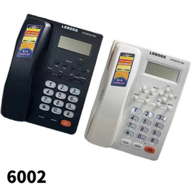Ενσύρματο Τηλέφωνο - 6002  - Leboss - 060020 - White