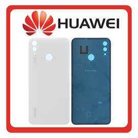 HQ OEM Συμβατό Huawei P Smart+ 2019 (POT-LX1T) Rear Back Battery Cover Πίσω Κάλυμμα Καπάκι Πλάτη Μπαταρίας White Άσπρο (Grade AAA+++)