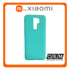 Θήκη Πλάτης - Back Cover, Silicone Σιλικόνη Solid TPU Green Πράσινο For Xiaomi Redmi 9