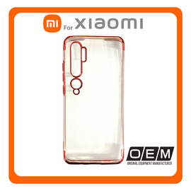 Θήκη Πλάτης - Back Cover, Silicone Σιλικόνη Electro Red Κόκκινο For Xiaomi Redmi Note 10 Pro