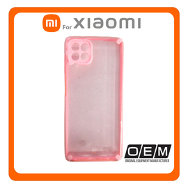 Θήκη Πλάτης - Back Cover, Silicone Σιλικόνη Armor Glitter TPU Pink Ροζ For Xiaomi Redmi 9C