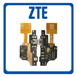 HQ OEM Συμβατό Για ZTE Blade V7 Lite (V0720) MicroUSB Charging Dock Connector Flex Sub Board, Καλωδιοταινία Υπό Πλακέτα Φόρτισης + Microphone Μικρόφωνο (Grade AAA+++)