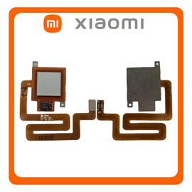 HQ OEM Συμβατό Για Xiaomi Redmi 4 Prime, Redmi4 Prime, Fingerprint Sensor Flex Αισθητήρας Δαχτυλικού Αποτυπώματος Silver Ασημί​ (Grade AAA+++)
