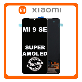 New Refurbished Xiaomi Mi 9 SE (M1903F2G) Super AMOLED LCD Display Screen Assembly Οθόνη + Touch Screen Digitizer Μηχανισμός Αφής Gray Μαύρο