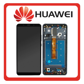 HQ OEM Συμβατό Για Huawei Mate 10 Pro, Huawei Mate10Pro (BLA-L29, BLA-L09) OLED LCD Display Screen Assembly Οθόνη + Touch Screen Digitizer Μηχανισμός Αφής + Frame Bezel Πλαίσιο Σασί Black Μαύρο Without Logo (Grade AAA+++)