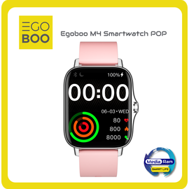 Egoboo M4 Smartwatch POP – Ροζ