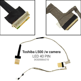 Καλωδιοταινία Οθόνης για Toshiba L500 With Webcam Connector led Version