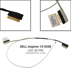 Καλωδιοταινία Οθόνης για Dell Inspiron 15-5558 no Touch (Κοντη)