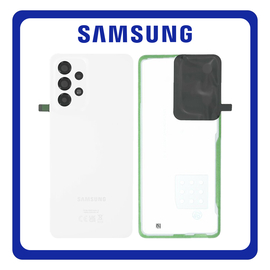 Γνήσια Original Samsung Galaxy A53 5G (SM-A536B, SM-A536B/DS) Rear Back Battery Cover Πίσω Κάλυμμα Καπάκι Πλάτη Μπαταρίας White Άσπρο GH82-28017B (Service Pack By Samsung)
