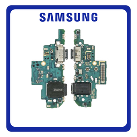 Γνήσια Original Samsung Galaxy A52s 5G (SM-A528B, SM-A528B/DS) Version K2 USB Type-C Charging Dock Connector Flex Sub Board, Καλωδιοταινία Υπό Πλακέτα Φόρτισης + Microphone Μικρόφωνο + Audio Jack Θύρα Ακουστικών GH96-14860A (Service Pack By Samsung)