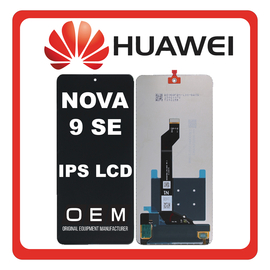 HQ OEM Συμβατό Για Huawei Nova 9 SE, Nova 9SE (JLN-LX1, JLN-LX3) IPS LCD Display Screen Assembly Οθόνη + Touch Screen Digitizer Μηχανισμός Αφής Black Μαύρο (Grade AAA+++)