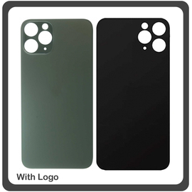 OEM HQ for Apple Iphone 11 Pro Max, Iphone11 Pro Max (A2218, A2161, A2220) Rear Back Battery Cover with Camera Big Hole Πίσω Κάλυμμα Πλάτη Καπάκι Μπαταρίας Green Πράσινο (Premium A+)