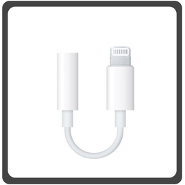 Original Apple Lightning to Headphone Jack Adapter 3,5mm Καλώδιο Αντάπτορας MMX62ZM/A White Άσπρο (Service Pack by Apple)