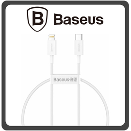 Baseus Superior USB-C to Lightning Cable 20W White Λευκό 0.25m (CATLYS-02)