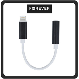 Forever Αντάπτορας-Μετατροπέας Lightning Male Σε 3.5mm Female Black ΜαύροForever Αντάπτορας-Μετατροπέας Lightning Male Σε 3.5mm Female Black Μαύρο