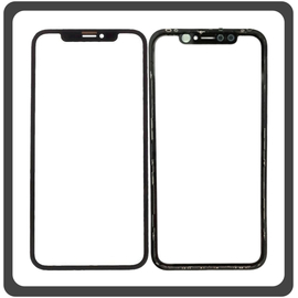 HQ OEM Συμβατό Για Apple iPhone XR, iPhoneXR (A2105, A1984) Aftermarket Front Glass For Refurbished Μπροστινό Τζαμάκι Για Ανακατασκευή Black Μαύρο (Grade AAA+++)