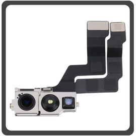 HQ OEM Συμβατό Για Apple iPhone 14 Pro Max, iPhone 14 ProMax (A2894, A2651, A2893) Front Selfie Camera Flex Μπροστινή Κάμερα 12 MP + Proximity Sensor Flex Cable Καλωδιοταινία Αισθητήρας Εγγύτητας (Grade AAA)