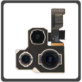 HQ OEM Συμβατό Για Apple iPhone 14 Pro Max, iPhone 14 ProMax (A2894, A2651, A2893) Main Rear Back Camera Module Flex Πίσω Κεντρική Κάμερα 48 + 12 + 12 (Grade AAA)