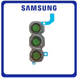 Γνήσια Original Samsung Galaxy A54 (SM-A546V, SM-A546U) Deco Camera Frame Πίσω Πλαίσιο Κάμερας Black Μαύρο GH98-48071A (Service Pack By Samsung)