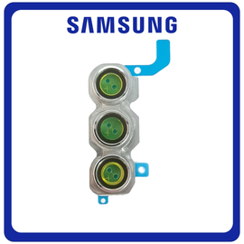Γνήσια Original Samsung Galaxy A54 (SM-A546V, SM-A546U) Deco Camera Frame Πίσω Πλαίσιο Κάμερας White Άσπρο GH98-48071B (Service Pack By Samsung)