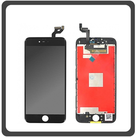 Apple Iphone 6s, Iphone6s (A1633, A1688, A1691, A1700, iPhone8,1) LCD Display Screen Assembly Οθόνη + Touch Screen DIgitizer Μηχανισμός Αφής Black Μαύρο (OEM)