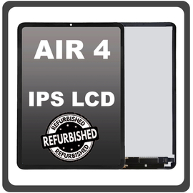 iPad Air 4 (2020) (A2324, A2072, A2325) Liquid Retina IPS LCD Display Aseembly Screen Οθόνη + Touch Digitizer Unit Μηχανισμός Aφής Space Gray Μαύρο (Ref By Apple)