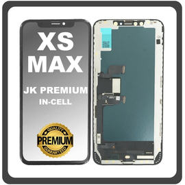 HQ OEM Συμβατό Για Apple iPhone XS Max (A1921, A2101) JK Premium In-Cell LCD Display Screen Assembly Οθόνη + Touch Screen Digitizer Μηχανισμός Αφής + Frame Bezel Πλαίσιο Σασί Black Μαύρο (Grade AAA)