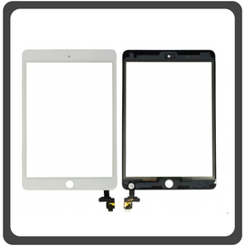 HQ OEM For Apple iPad 3 Mini iPad3 Mini (A1599, A1600) Touch Screen Digitizer Panel Μηχανισμός Αφής Τζάμι White Άσπρο (Grade AAA+++)
