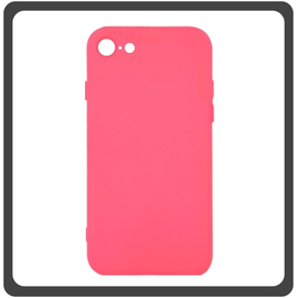 Θήκη Πλάτης - Back Cover, Silicone Σιλικόνη Fuchsia Φούξια For iPhone 7/8/SE 2020/SE 2022