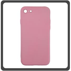 Θήκη Πλάτης - Back Cover, Silicone Σιλικόνη Pink Ροζ For iPhone 7/8/SE 2020/SE 2022