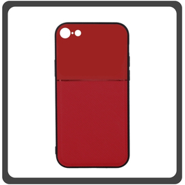 Θήκη Πλάτης - Back Cover, Silicone Σιλικόνη Red Κόκκινο Elegance For iPhone 7/8/SE 2020/SE 2022