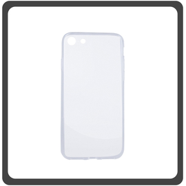 Θήκη Πλάτης - Back Cover, Silicone Σιλικόνη Transparent Διάφανο 1 mm For iPhone 7 /8 /SE 2020