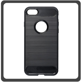 Θήκη Πλάτης - Back Cover, Silicone Σιλικόνη Black Μαύρο For iPhone 7/8/SE 2020/SE 2022