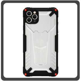 Θήκη Πλάτης - Back Cover, Silicone Σιλικόνη Hybrid TPU Black Μαύρο For iPhone 13 Pro
