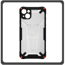 Θήκη Πλάτης - Back Cover, Silicone Σιλικόνη Hybrid TPU Black Μαύρο For iPhone 13 Mini