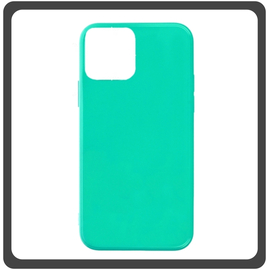 Θήκη Πλάτης - Back Cover, Solid Silicone Σιλικόνη TPU Green Πράσινο For iPhone 12 Mini
