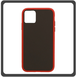 Vennus Θήκη Πλάτης - Back Cover, Silicone Σιλικόνη TPU Red Κόκκινο For iPhone 12 mini