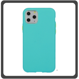 Θήκη Πλάτης - Back Cover,Solid Silicone Σιλικόνη TPU Green Πράσινο For iPhone 11 Pro