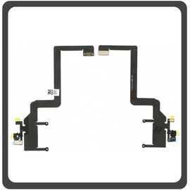 OEM HQ iPhone 11 iPhone11 (A2221, A2111, A2223) Proximity Sensor Flex Cable Καλωδιοταινία Αισθητήρας Εγγύτητας + Microphone Μικρόφωνο (Grade AAA+++)