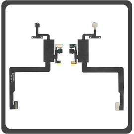 OEM HQ iPhone 11 Pro Max , iphone11 Pro Max (A2218, A2161, A2220) Proximity Sensor Flex Cable Καλωδιοταινία Αισθητήρας Εγγύτητας + Microphone Μικρόφωνο (Grade AAA+++)