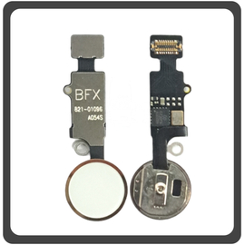 HQ OEM Συμβατό Για Apple iPhone 7 (A1660) iPhone7+ (A1661) iPhone8 (A1863) iPhone8+ (A1864), iPhone SE 2020 (A2275) BFX Home Button Κεντρικό Κουμπί + Flex Cable Rose Gold (Grade AAA+++)