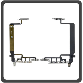 Γνήσια Original Apple iPhone 13 Pro (A2638, A2483, A2636) Power Key Flex Cable On/Off + Volume Key Buttons Καλωδιοταινία Πλήκτρων Εκκίνησης + Έντασης Ήχου With Metal Brackets