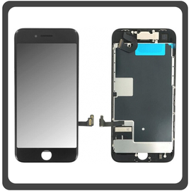 Γνήσιο Original Iphone8 Iphone 8 (A1863, A1905, A1906, A1907​) Lcd Display Οθόνη + Digitizer Touch Screen Μηχανισμός Αφής  + Small Parts Μικρά εξαρτήματα Black  Μαύρο (Pulled By foxconn)