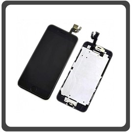 Original Γνήσια Iphone 6 ( A1549 A1586 A1589 A1522 A1524 A1593​ ) Lcd Display Screen Οθόνη + Touch Screen Digitizer Μηχανισμός Αφής Black Μαύρο + Small Parts Μικρά Εξαρτήματα (Pulled By Foxconn)