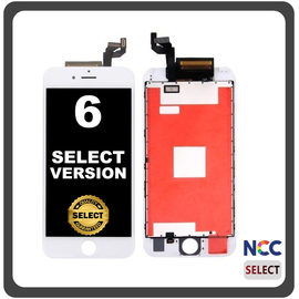 HQ OEM Συμβατό Για Apple iPhone 6s, iPhone6s (A1633, A1688, A1691, A1700, iPhone8,1) NCC Select Version IPS LCD Display Screen Οθόνη + Digitizer Touch Screen Οθόνη Αφής White Άσπρο (Grade AAA+++)