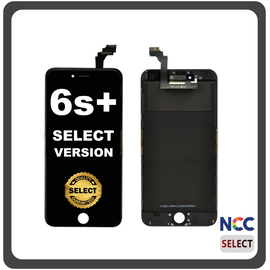 HQ OEM Συμβατό Για Apple iPhone 6s+, iPhone 6s Plus (A1634, A1687, A1690, A1699, iPhone8,2) NCC Select Version IPS LCD Display Screen Assembly Οθόνη + Touch Screen Digitizer Μηχανισμός Αφής Black Μαύρο (Grade AAA+++)