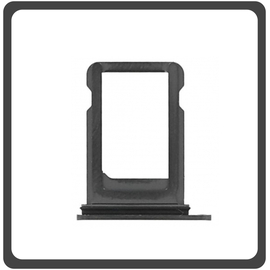 HQ OEM Συμβατό Για Apple iPhone XS, iPhoneXS (A2097, A1920, A2100, A2098, Phone11,2) Sim Tray Υποδοχέας Βάση Θήκη Κάρτας SIM Black Μαύρο (Grade AAA+++)